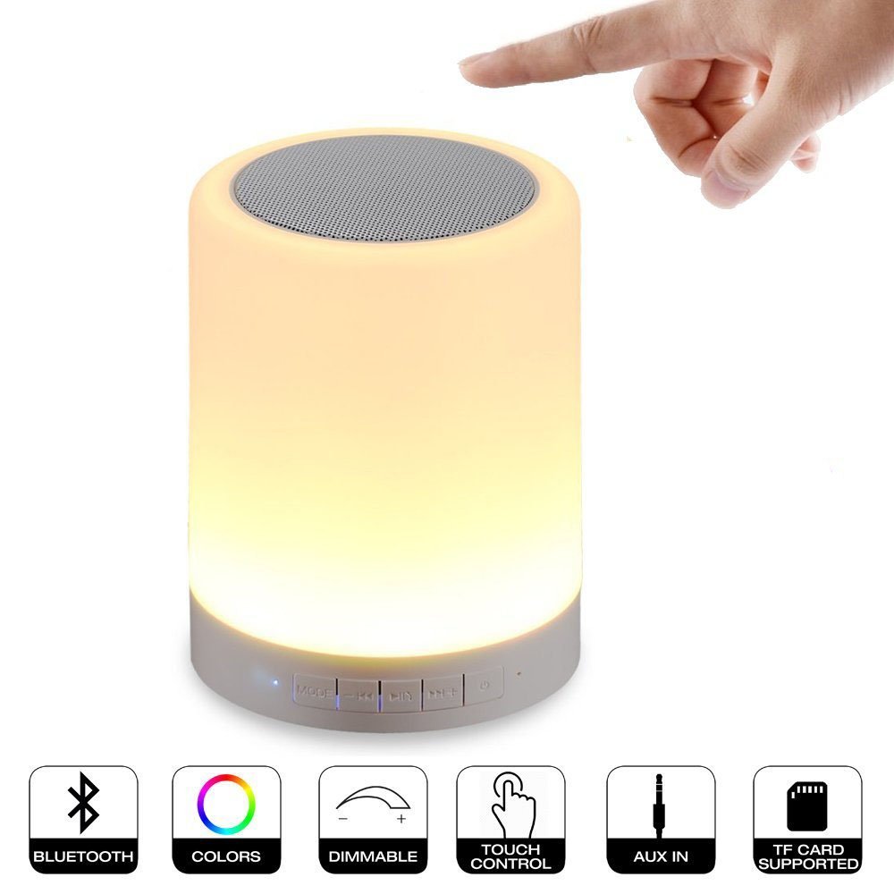 LED Bluetooth Speakers BOOMER VIVI Wireless Bluetooth Speaker With