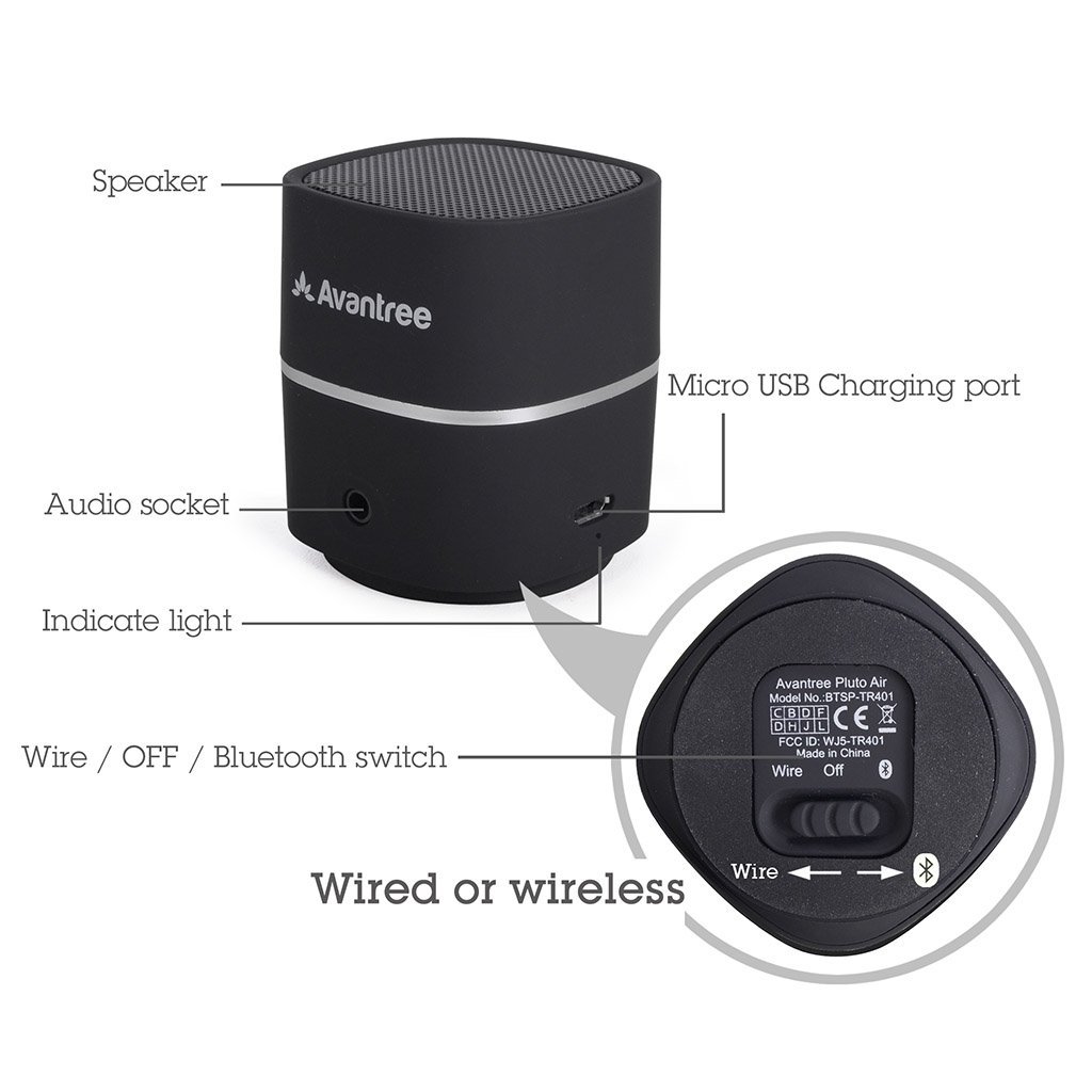 Avantree Ultra Portable Mini Wireless Bluetooth Speaker Powerful