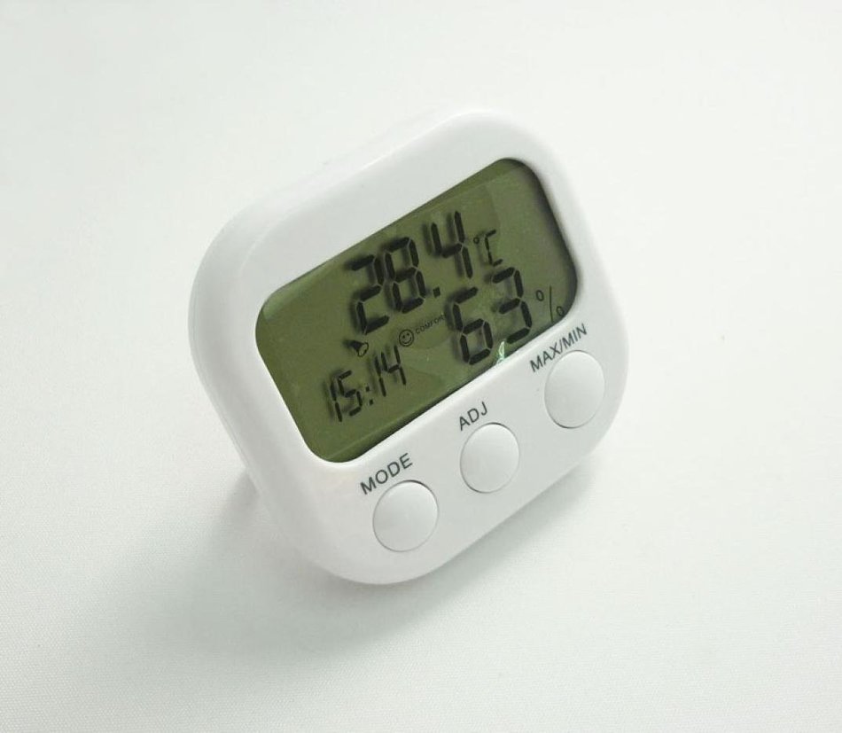 Kingfansion New Mini Digital Lcd Display Temperature Humidity Meter