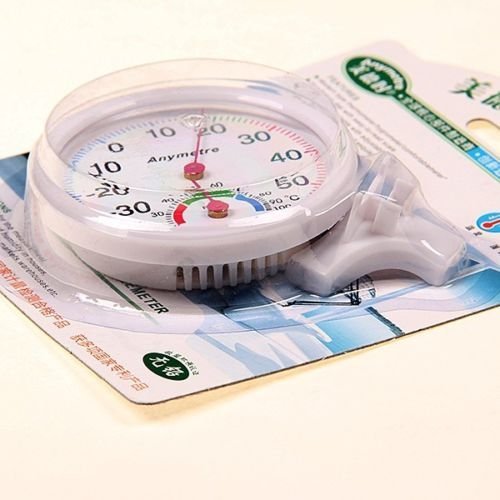 MIni Indoor Outdoor Wet Hygrometer Humidity Thermometer Temp