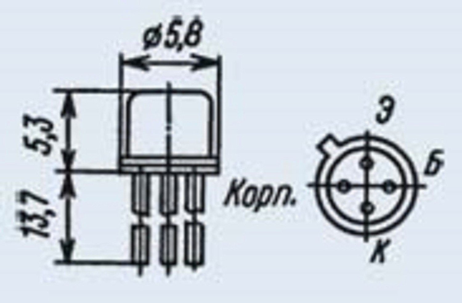 Transistors Silicon Kt A Analogue N Ussr Pcs N Free Image