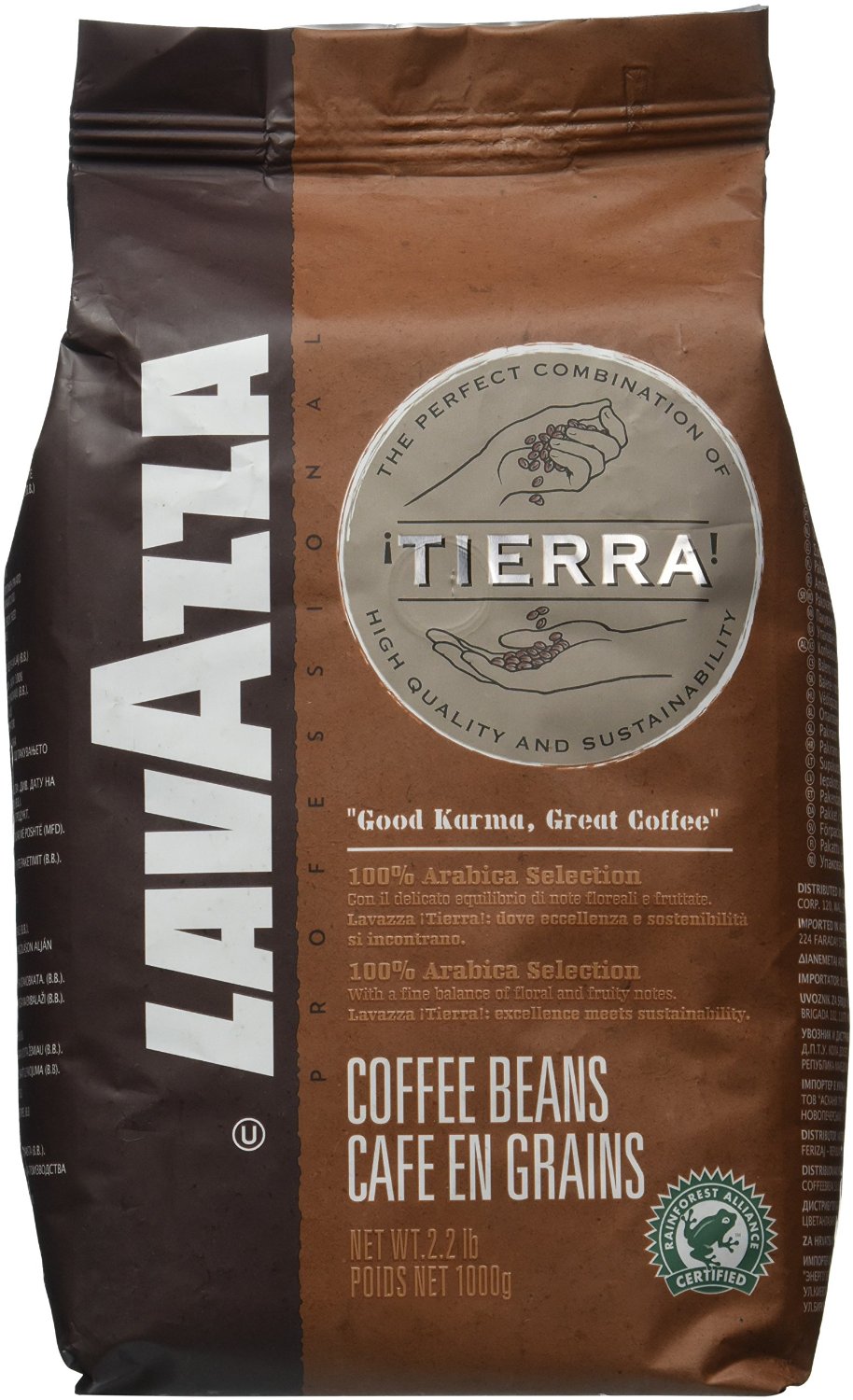 Lavazza Super Crema Espresso Whole Bean Coffee 2 2 Pound Bag