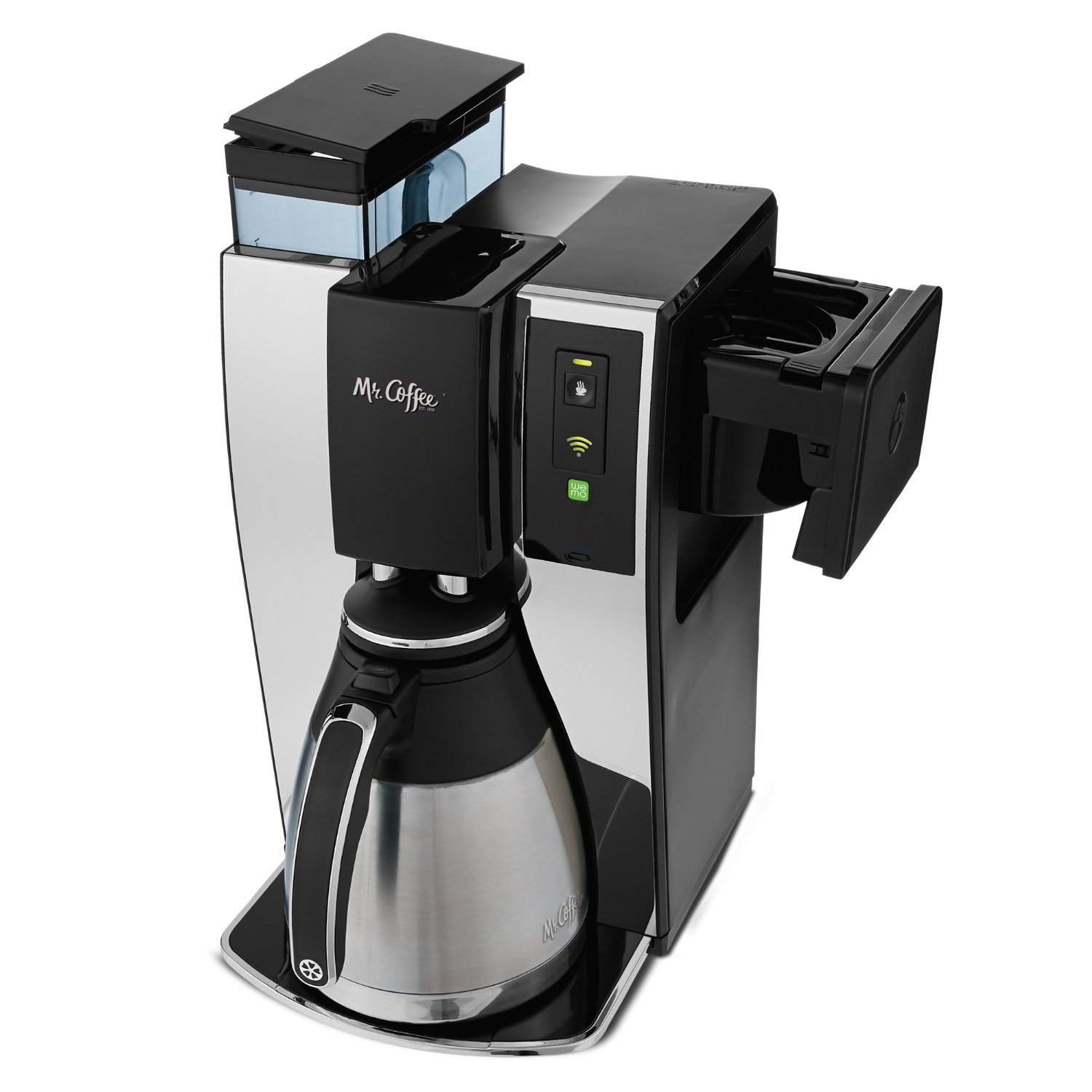 Mr Coffee Smart Wifi Enabled Wemo Cup Optimal Brew Coffeemaker