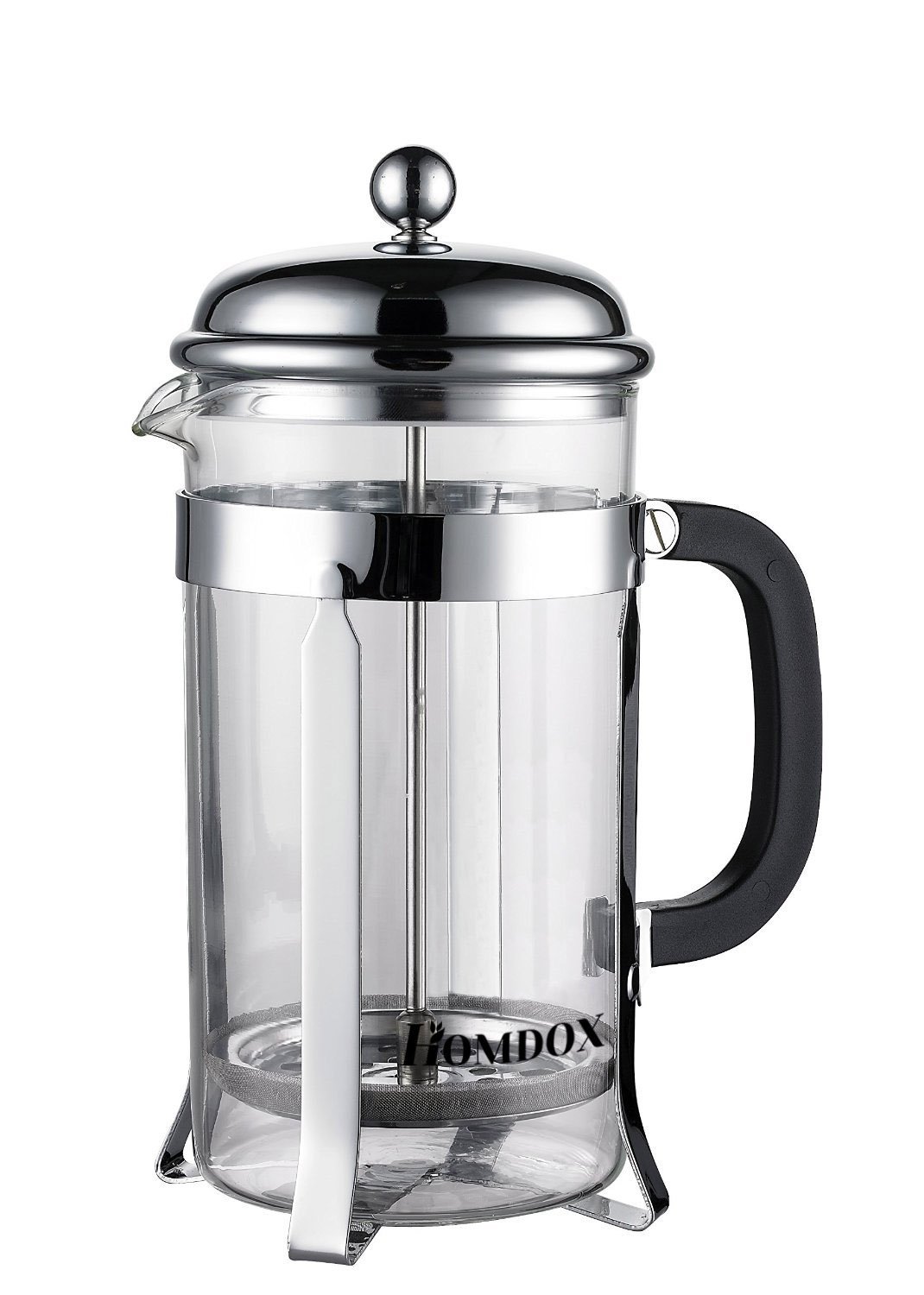 Homdox French Press Coffee Tea Maker Espresso With Heat Resistant