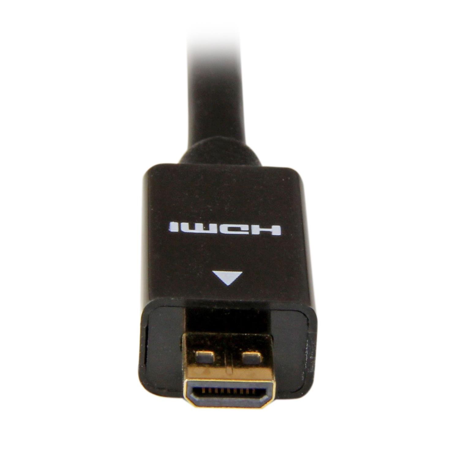 StarTech HDACFM5IN 5 In High Speed HDMI Cable With Ethernet HDMI