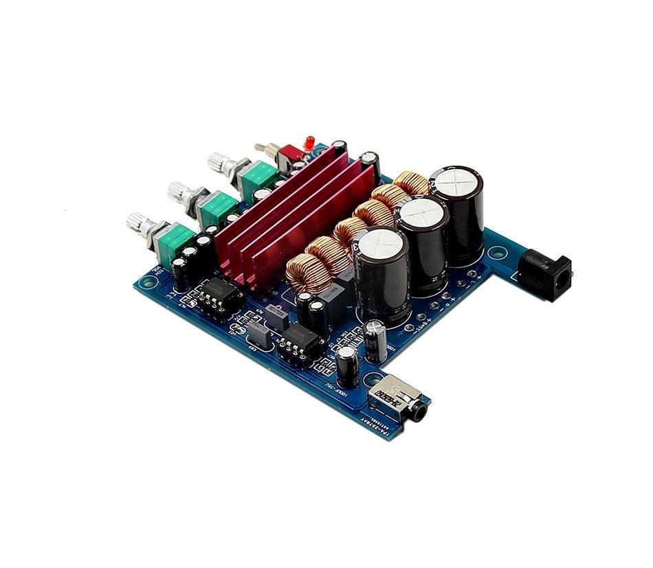 NobsoundLatest Upgrated 2 1 Digital Power Amplifier Board TPA3116D2