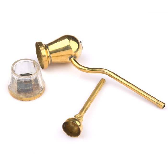 MINI Golden Color Water Smoking Pipe Hookah Shisha Cigarette Holder