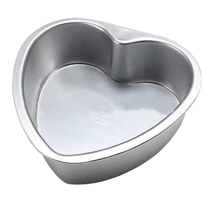 Polytree Aluminium Heart Shaped Fondant Cake Biscuit Baking Mold 3