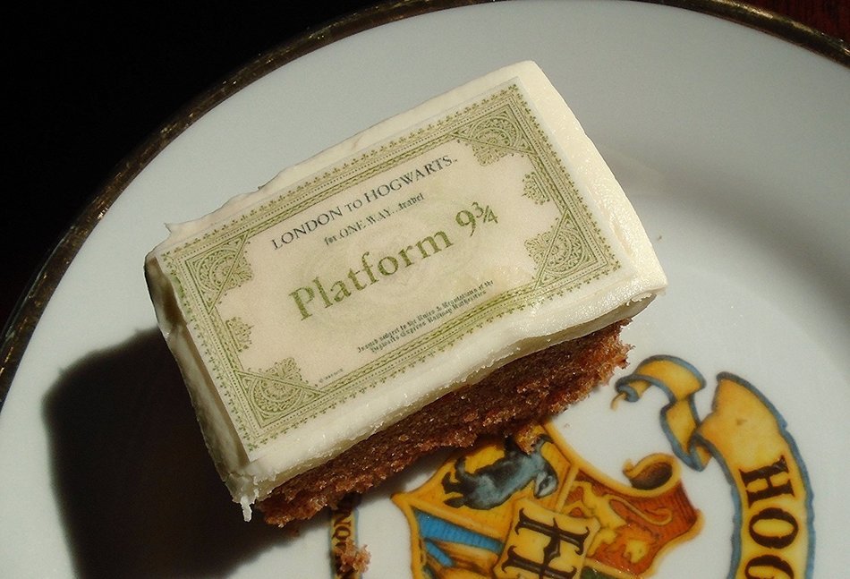 Miniature Edible Harry Potter Hogwarts Express Train Tickets For