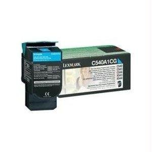 Lexmark Cyan Original Toner Cartridge Lccp Lrp For C540 543