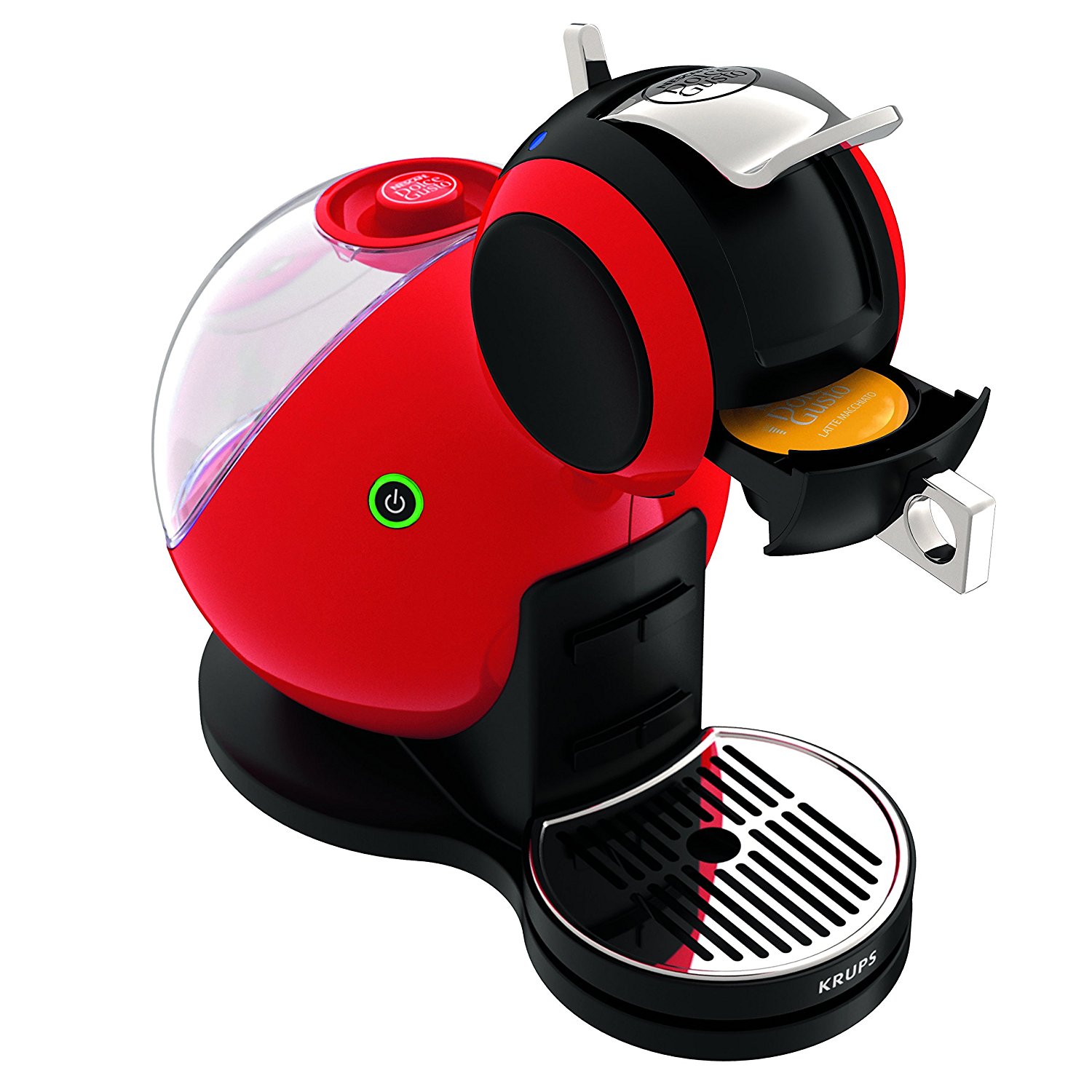 NESCAFE Dolce Gusto Melody 3 Manual Coffee Machine By Krups Red By