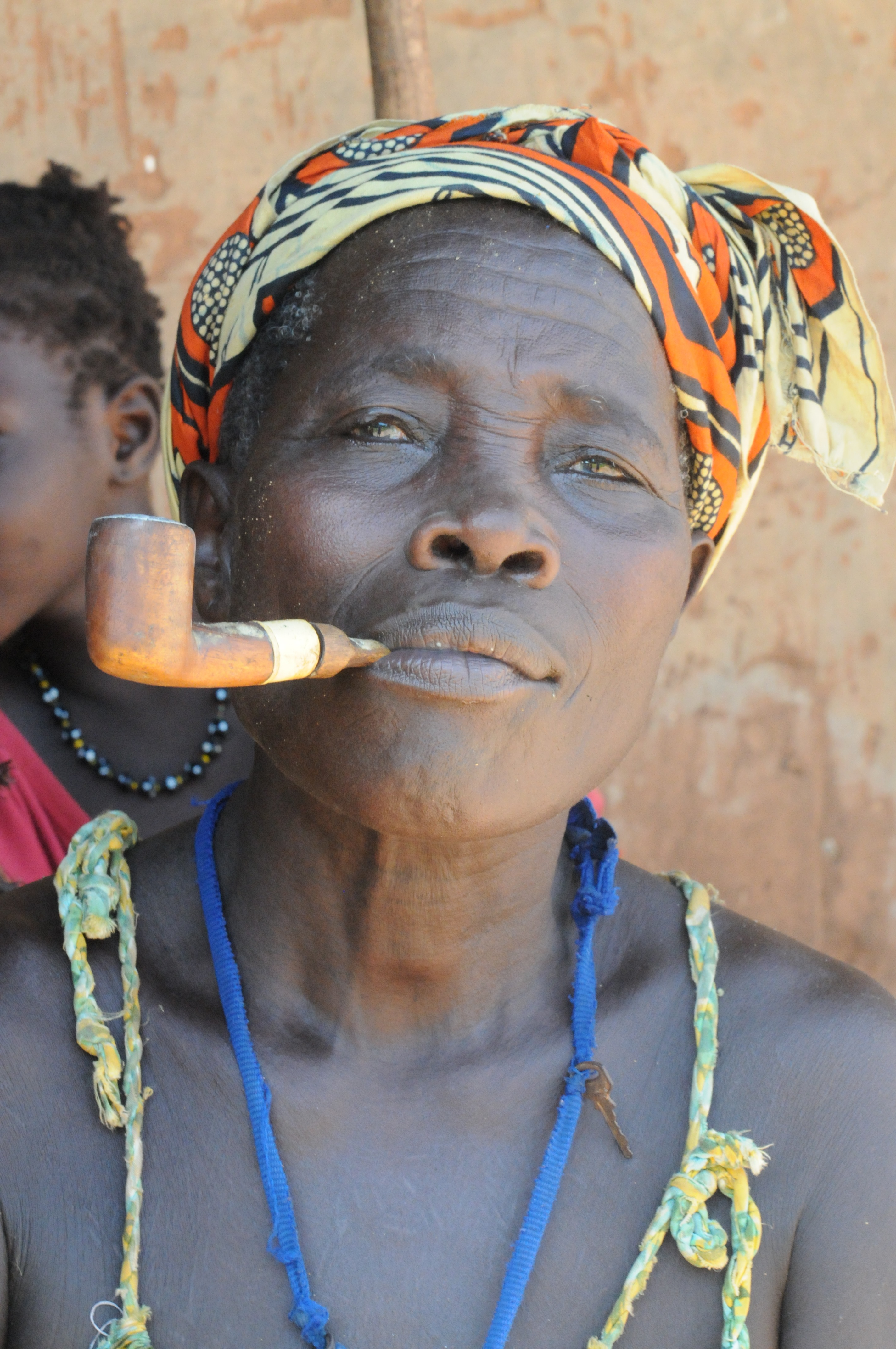 African smoking image