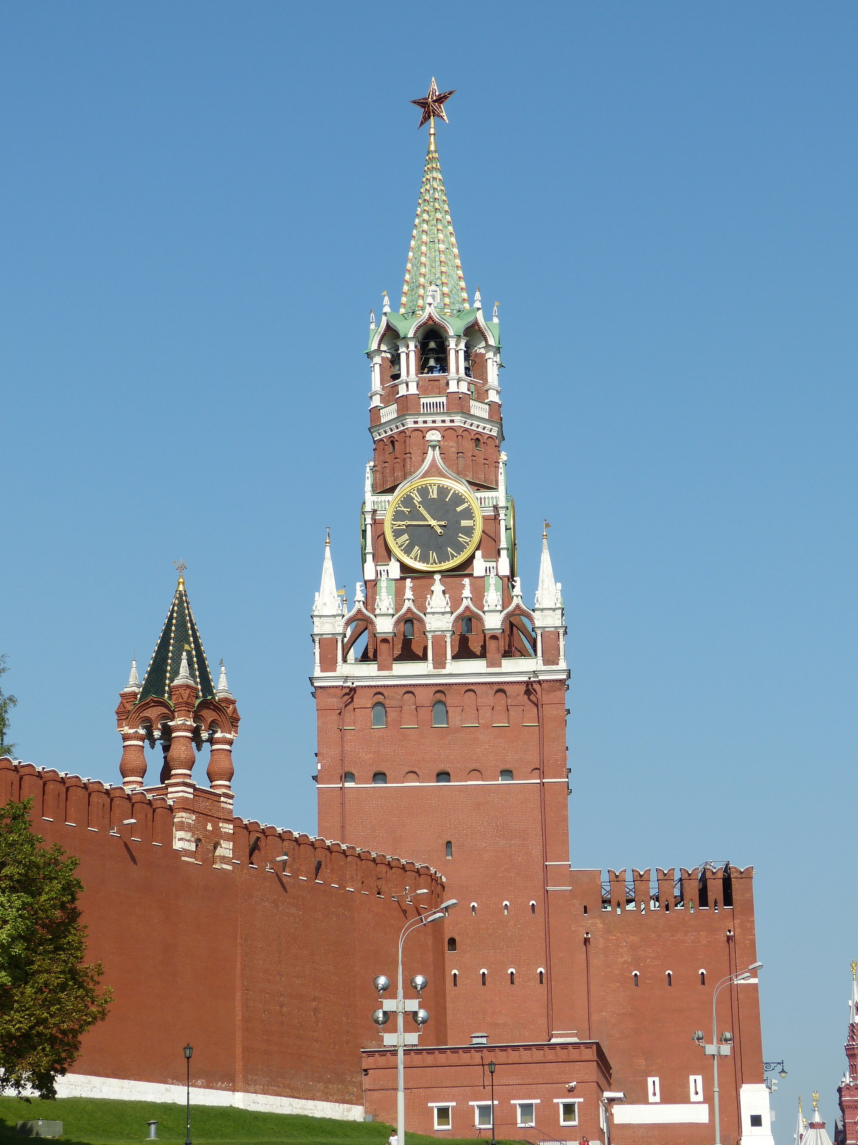 спасская башня на красной площади