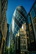 Glass gherkin building