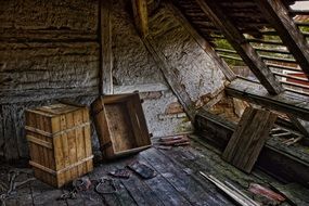 roof decay ruin