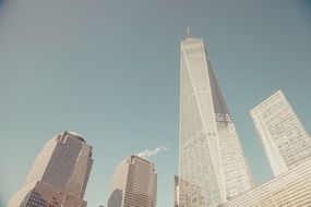 High skyscrapers in New York