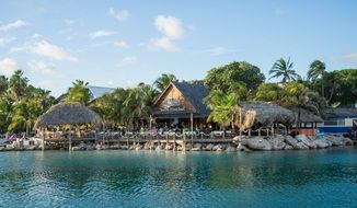 caribbean tropical exotic resort