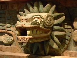 quetzalcoatl, god, aztec, mexico ,old,ancient,tribe,culture,ruins,civilization