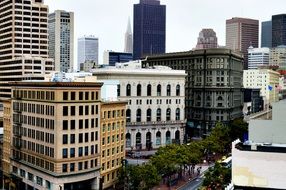 san francisco financial city panorama