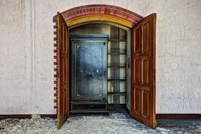 safe in the pantry in the monastery