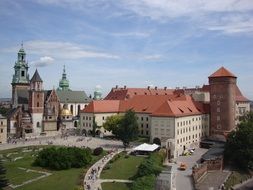 Wawel castle Krakow Poland