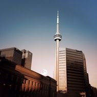 CN Tower - the tallest building in Toronto, Canada