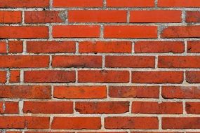 background in the form of a red brick wall