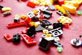 colorful children lego blocks for building