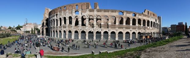 colosseum rome amphitheater italy