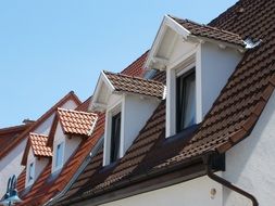 dormer, windows ,roof, house, home