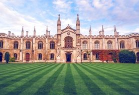 cambridge, architecture, palace,old