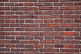 red brick wall, background, wallpaper