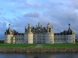 Old castle in Chambord