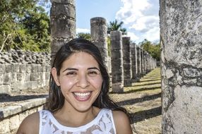 Smiling women mexico yucatan