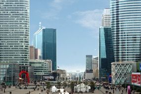 La Defense business district, france, paris