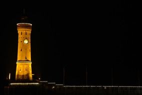 The Lindau Lighthouse is the southernmost lighthouse in Germany