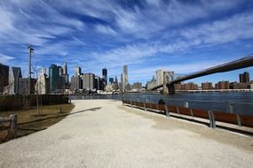 sky over manhattan