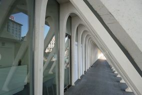 passage in railway station, belgium, liege