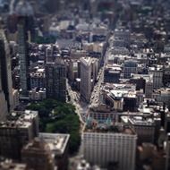 aerial view of manhattan in New york city