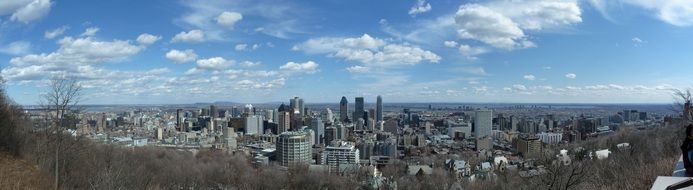 amazing Montreal panorama