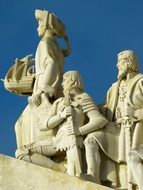 monument of the discoveries, sculpture henry of the navigator, portugal, lisbon