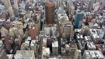 New York from a bird's eye view
