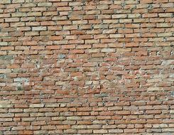 old red bricks, wall, background