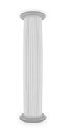 white column, illustration