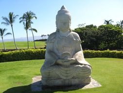 Buddha Statue on nature