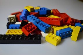 colorful lego toys children play