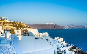 santorini architecture in Greece