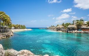 perfect blue lagoon willemstad curacao