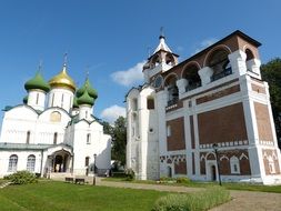 Russia Suzdal golden ring orthodox monastery