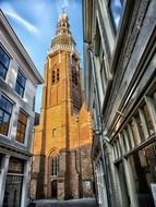 tower of St James the Great church, netherlands, vlissingen